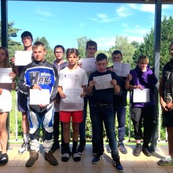 10 JEUNES DECROCHENT LEUR "PERMIS AM" LORS DU SEJOUR PREVENTION