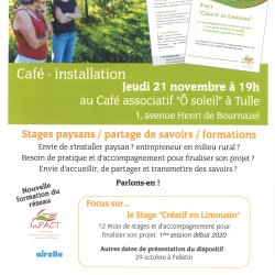 FORMATION "CREATIF EN LIMOUSIN"