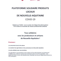 PLATE-FORME SOLIDAIRE PRODUITS LOCAUX
