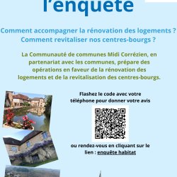 Enquête à destination des habitants du territoire