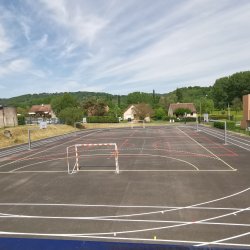 RENOVATION DU PLATEAU SPORTIF DEVANT LE GYMNASE DE MEYSSAC