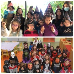 LES ENFANTS DU MIDI CORREZIEN FETENT HALLOWEEN