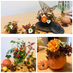 ATELIER ART FLORAL D'HALLOWEEN
