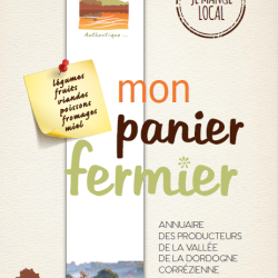INSCRIPTION A LA BROCHURE "MON PANIER FERMIER"