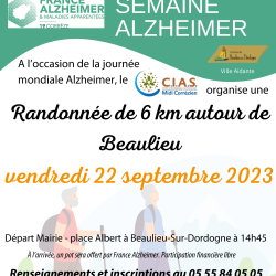 Marche au profit de France Alzheimer